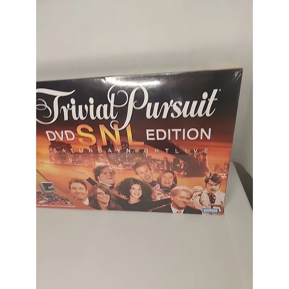 PARKER BROTHERS TRIVIAL PURSUIT DVD SNL EDITION SEALED GAME! Saturday Night Live